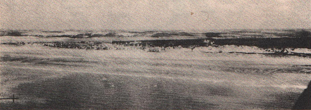 Le Touquet Paris-Plage, Pas-de-Calais. Admiralty intelligence photo 1943 print